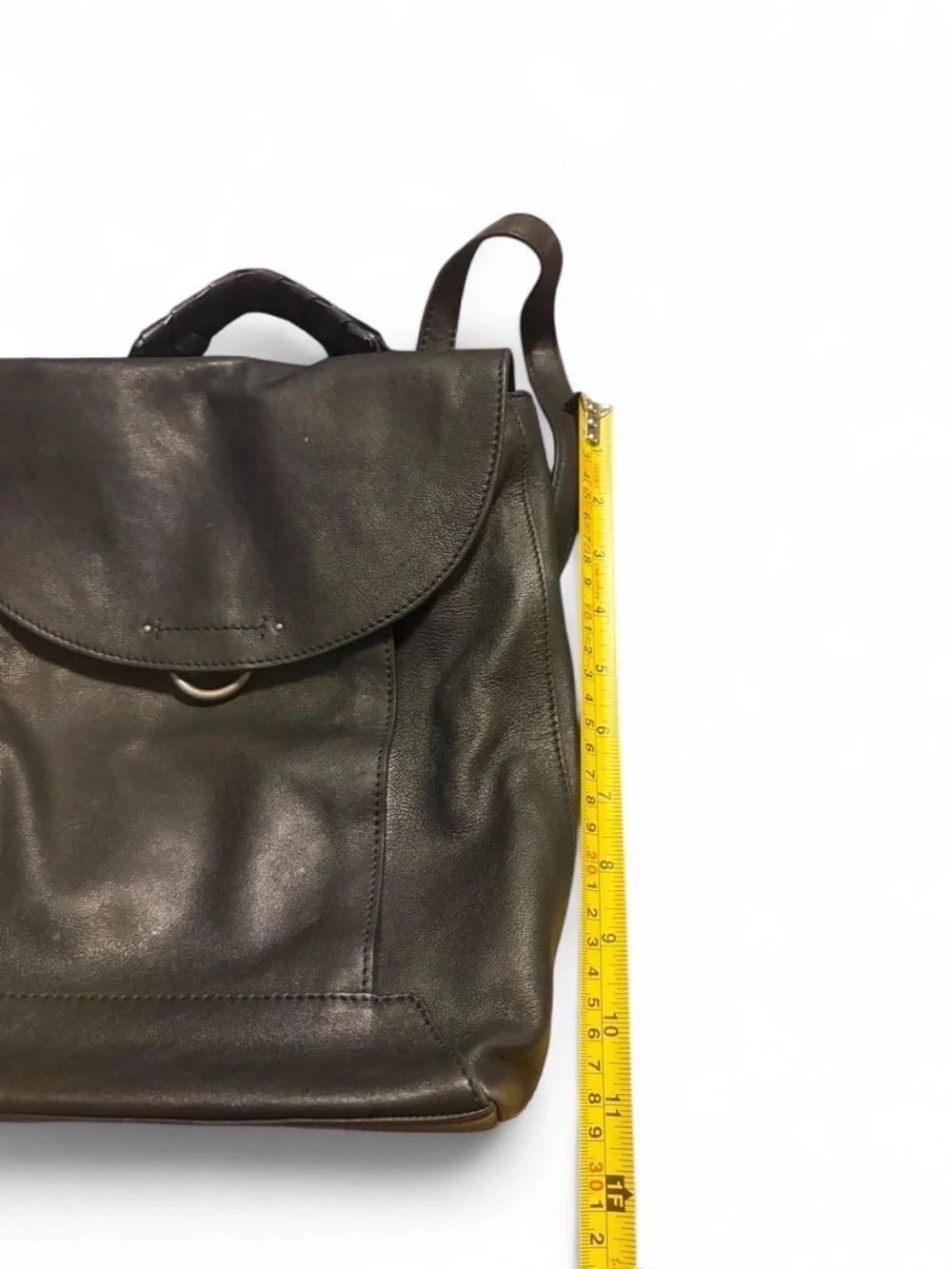 Lucky Brand Backpack Vala Black Leather Adjustable Straps
